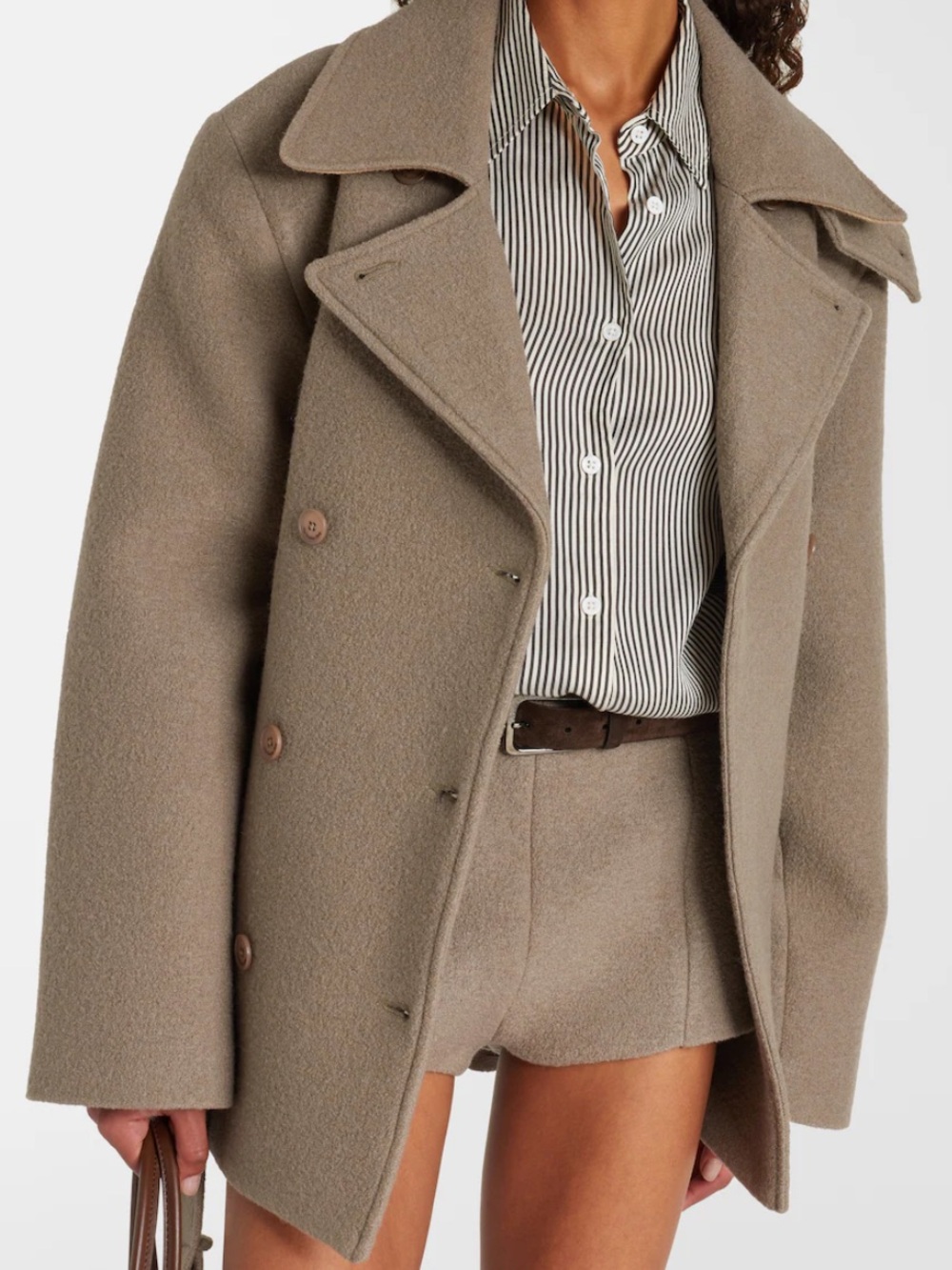 Scothern virgin wool peacoat - Picture 3 of 6